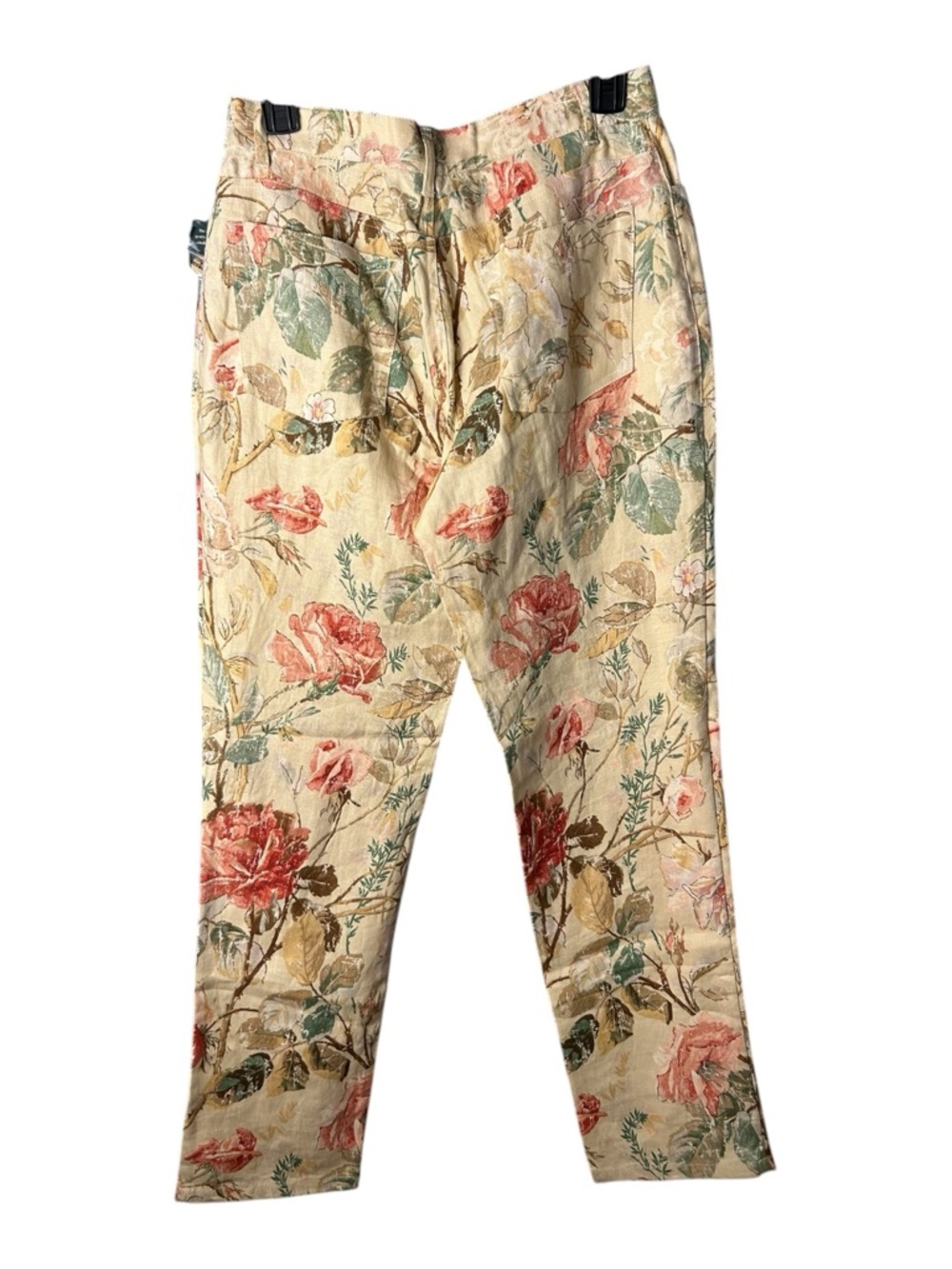 Lauren Ralph Lauren Women’s Size 4 Linen Lightweight Floral Straight Leg Pants - Picture 6 of 8